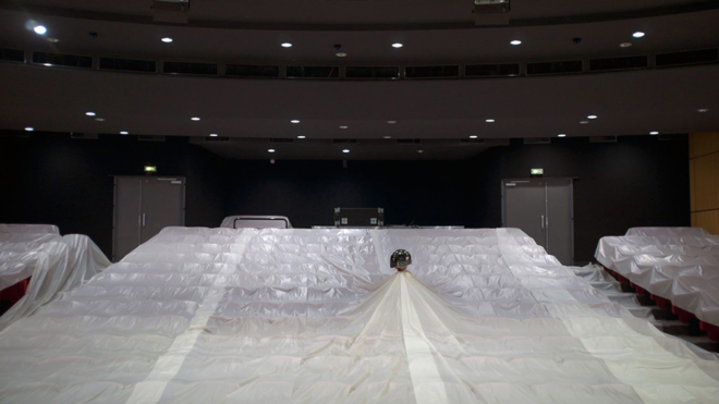 Casconaute dans la salle